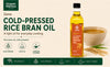 Cold Pressed Rice Bran Oil 1L from Zama| Healthy Cooking Oil Online