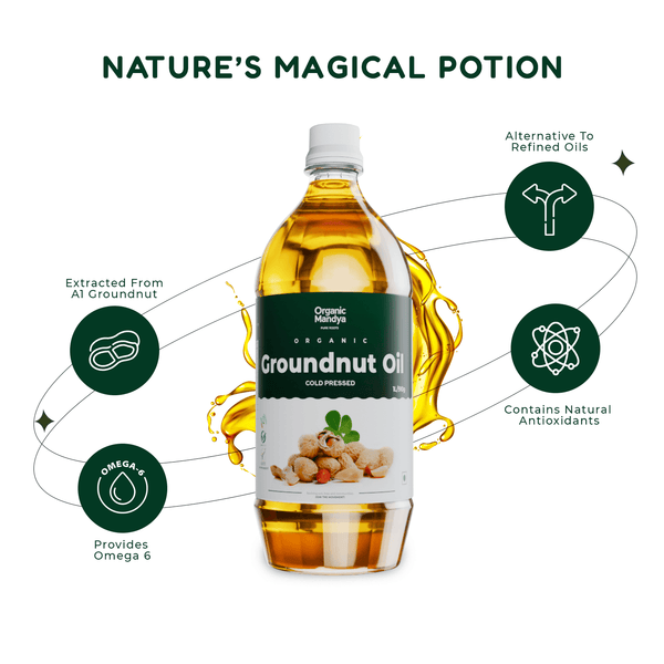 Cold Pressed Groundnut Oil (Peanut Oil)
