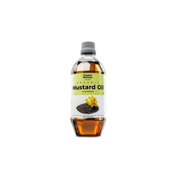 Mustard Oil Cold Pressed & Unrefined (500ml)