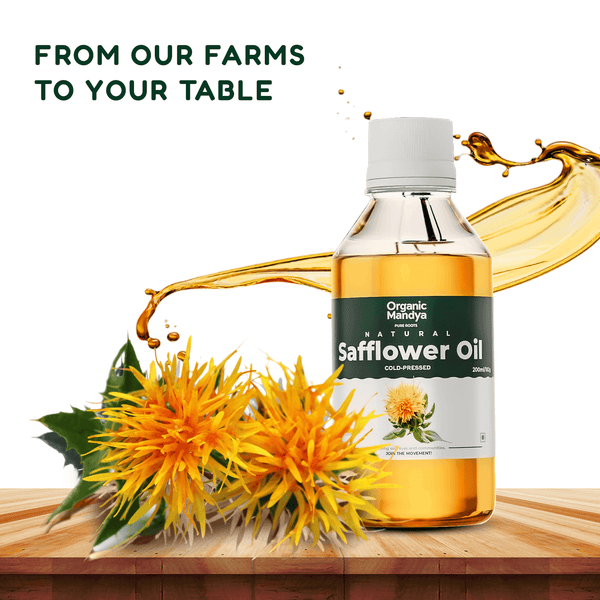 Cold Pressed Safflower Oil (Kusuma Oil / Kardi Oil)