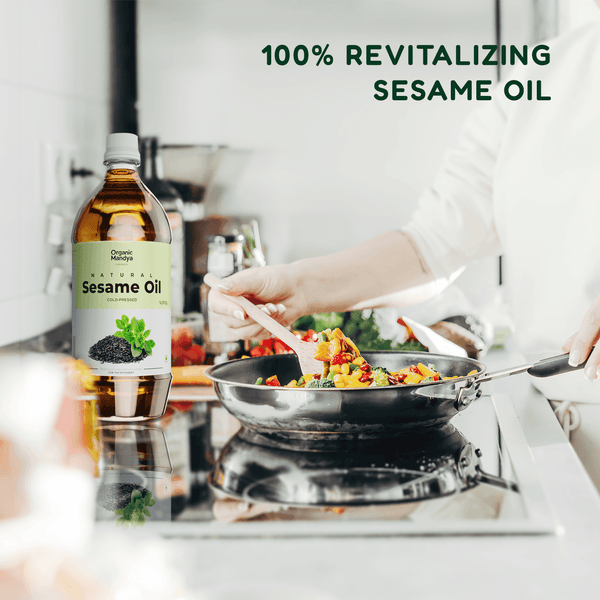 Cold Pressed Black Sesame Oil (Til / Gingelly / Nallennai)